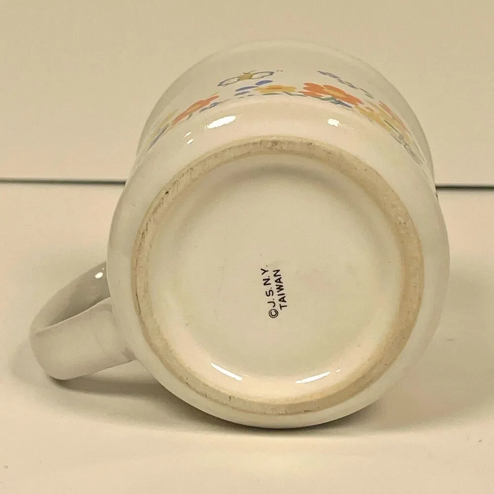 Vintage Coffee Mug "Sisters Are Forever And I'm So Glad You're Mine"  1980s - Picture 7 of 7